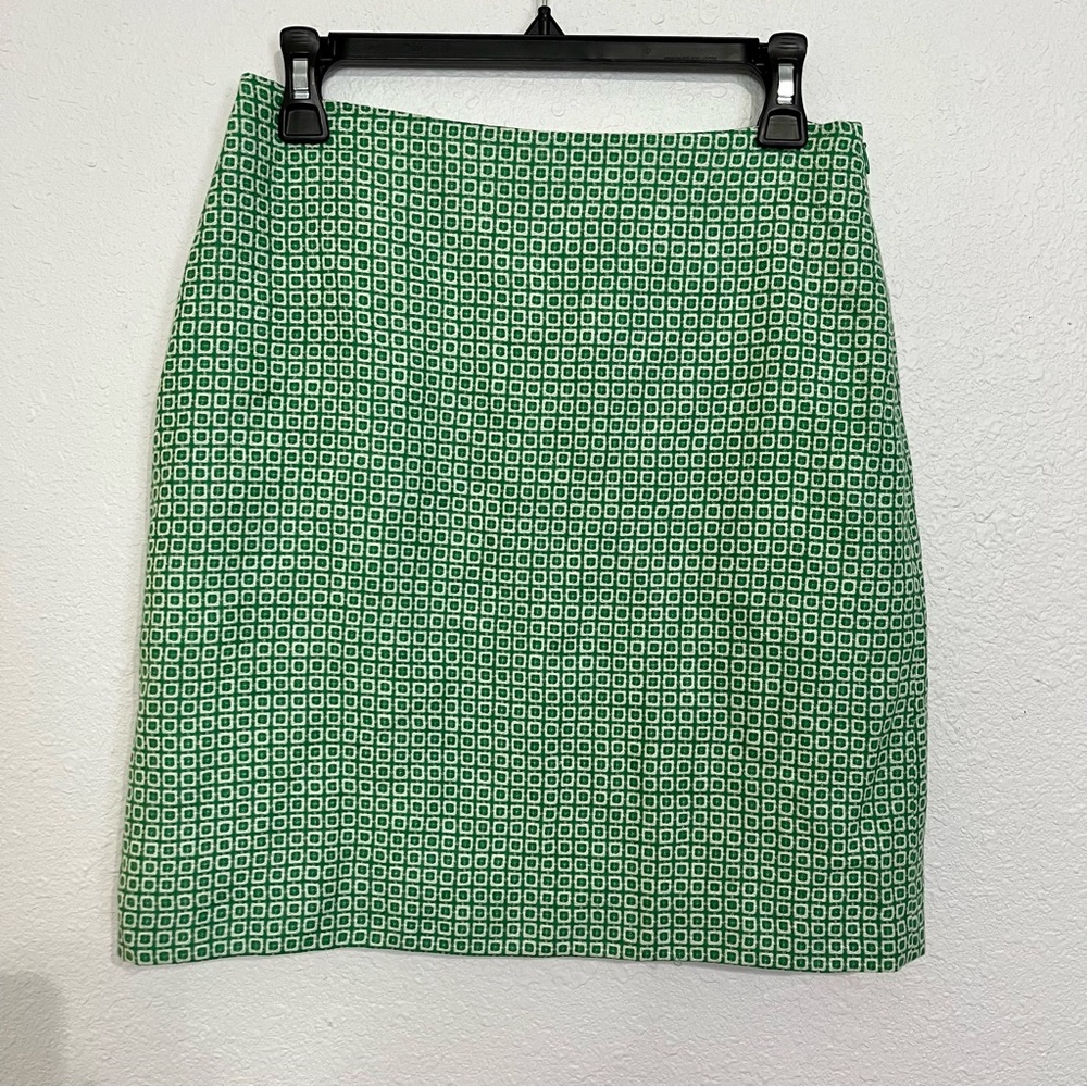 5/$25 Boden British Wool Printed Mini Skirt Size 8